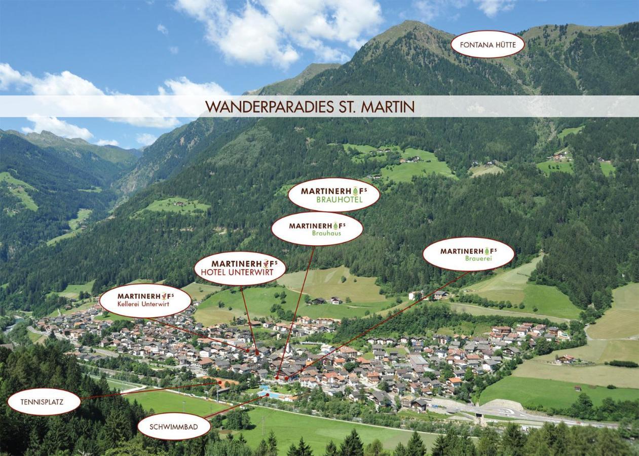 Martinerhof'S Brauhotel San Martino In Passiria (Trentino Alto Adige) Exterior foto
